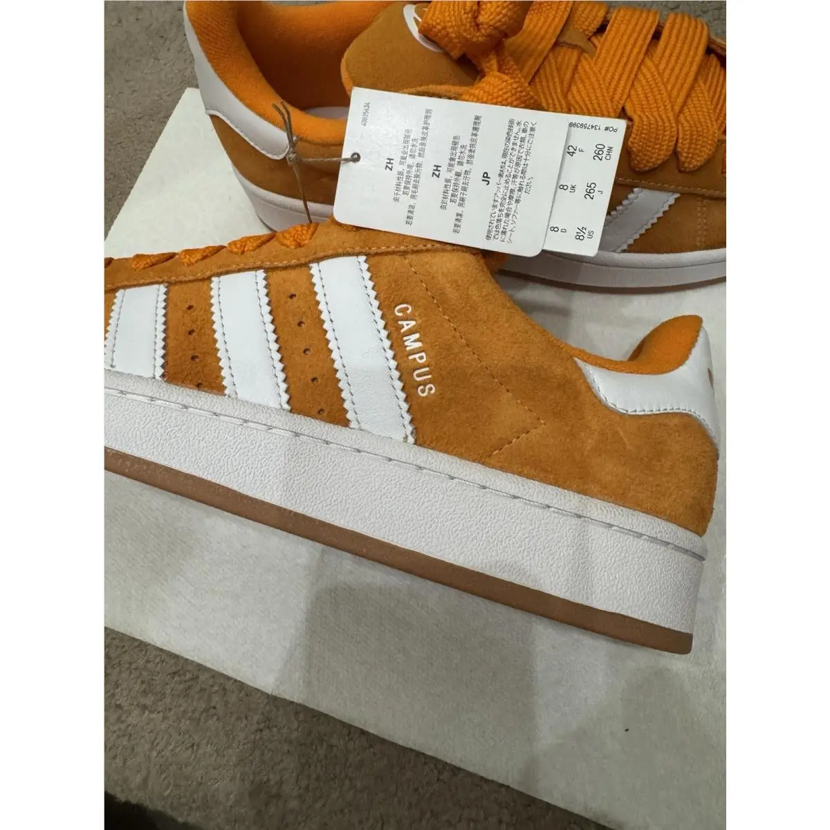 Adidas shoes - adidas Campus 00s - Campus - ID1436 - Orange 6