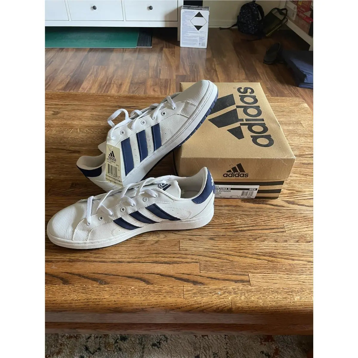 1999 Vintage Adidas Montezuma Tennis Outdoor Size 11 Deadstock