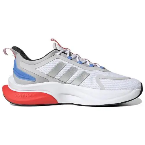 Adidas shoes - adidas AlphaBounce Plus - AlphaBounce Plus - White / Grey / Blue / Solar Red (UPC: 195748021933) 1