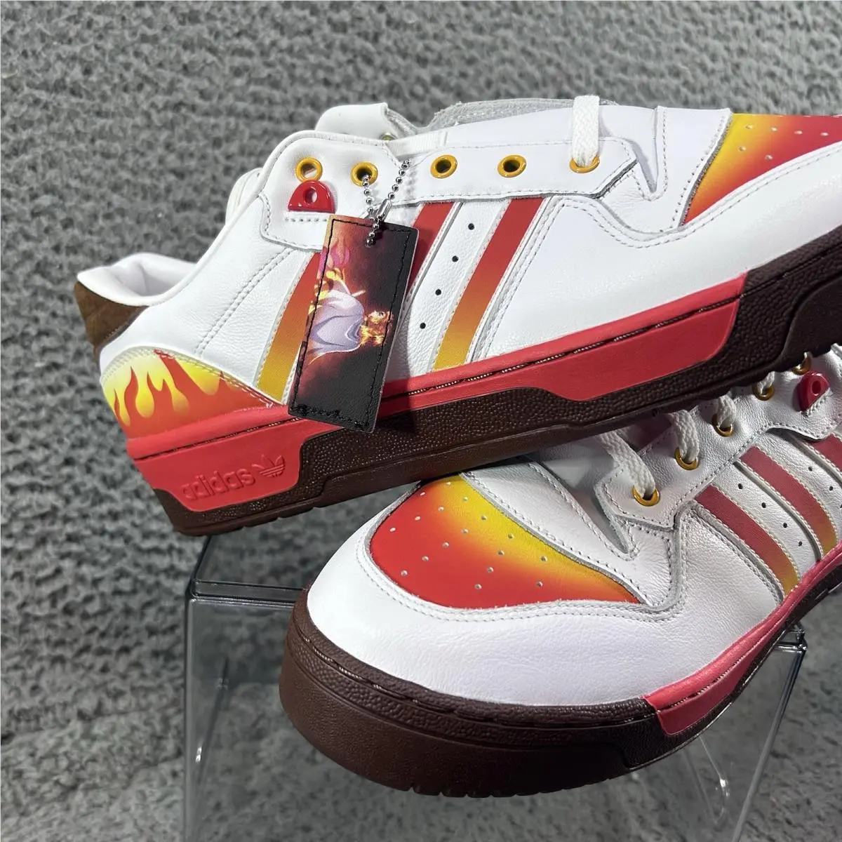 Adidas shoes - adidas Rivalry - Rivalry - Red, Manufacturer: White/Red/Crew Yellow 1