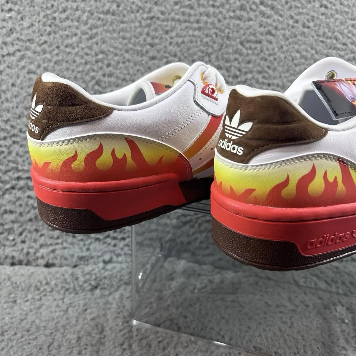 Adidas shoes - adidas Rivalry - Rivalry - Red, Manufacturer: White/Red/Crew Yellow 3