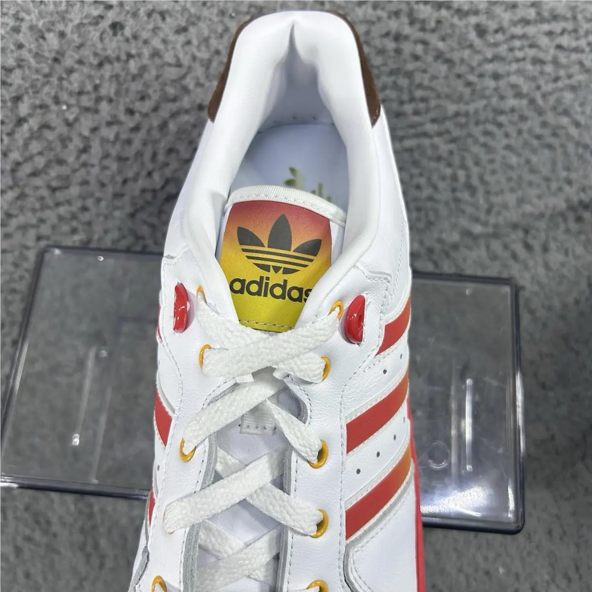 Adidas shoes - adidas Rivalry - Rivalry - Red, Manufacturer: White/Red/Crew Yellow 4