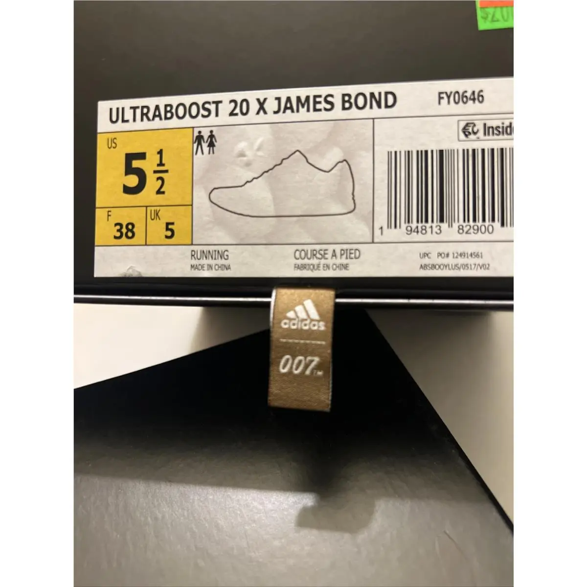 Adidas shoes - adidas UltraBoost 20 - UltraBoost - Black 3