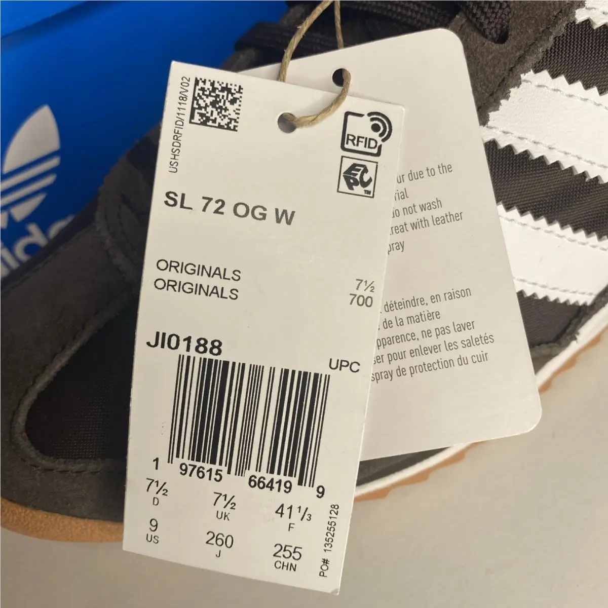Adidas shoes - adidas SL 72 - JI0188 - Brown (UPC: 0197615664199) 1