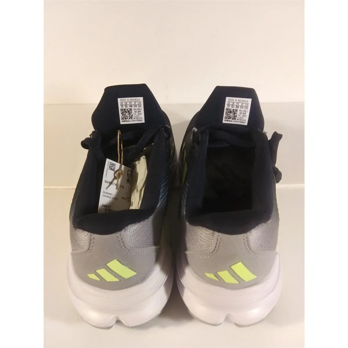 Adidas shoes - adidas Questar - Questar - JI4621 - Aurora Ink/Yellow/Halo Silver (UPC: 196466941374) 0