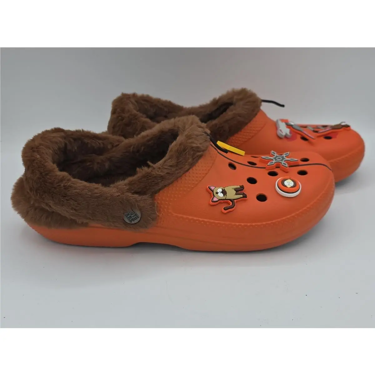 Crocs x Kenny South Park Classic Lined Clogs Mens 10 Orange W12 211499-90H