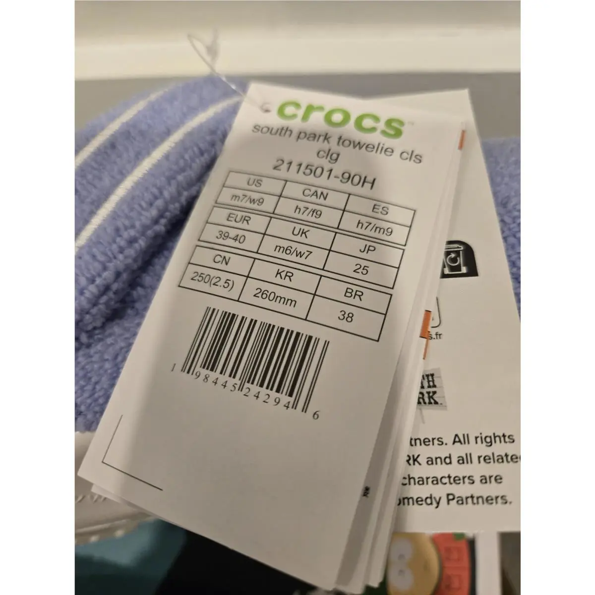 Crocs shoes - Crocs South Park - South Park - Blue 7