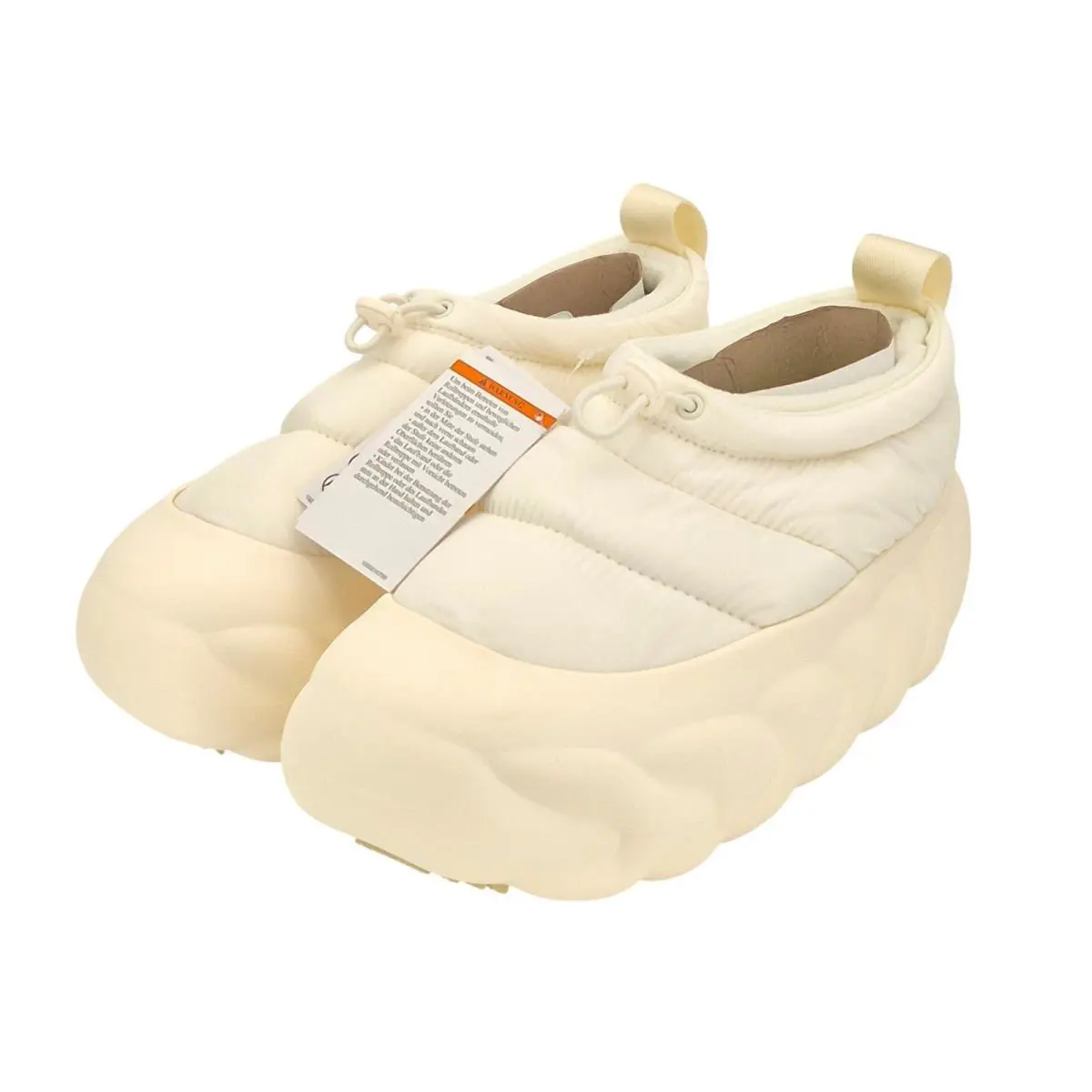 Crocs Overpuff Shorty Booties Adult Women`s Size 6 Shoes Boots Chalk White