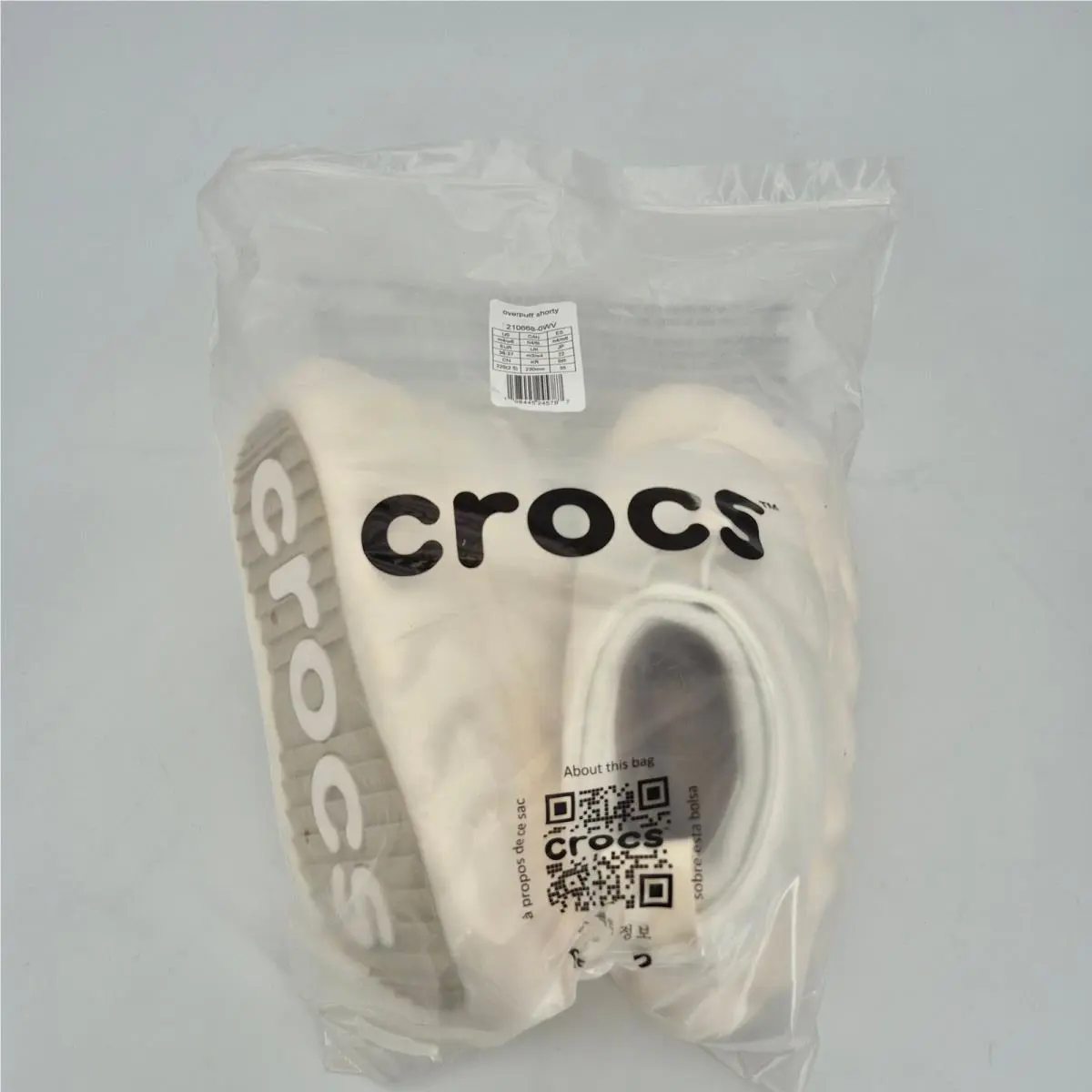 Crocs shoes - White (UPC: 198445245787) 1
