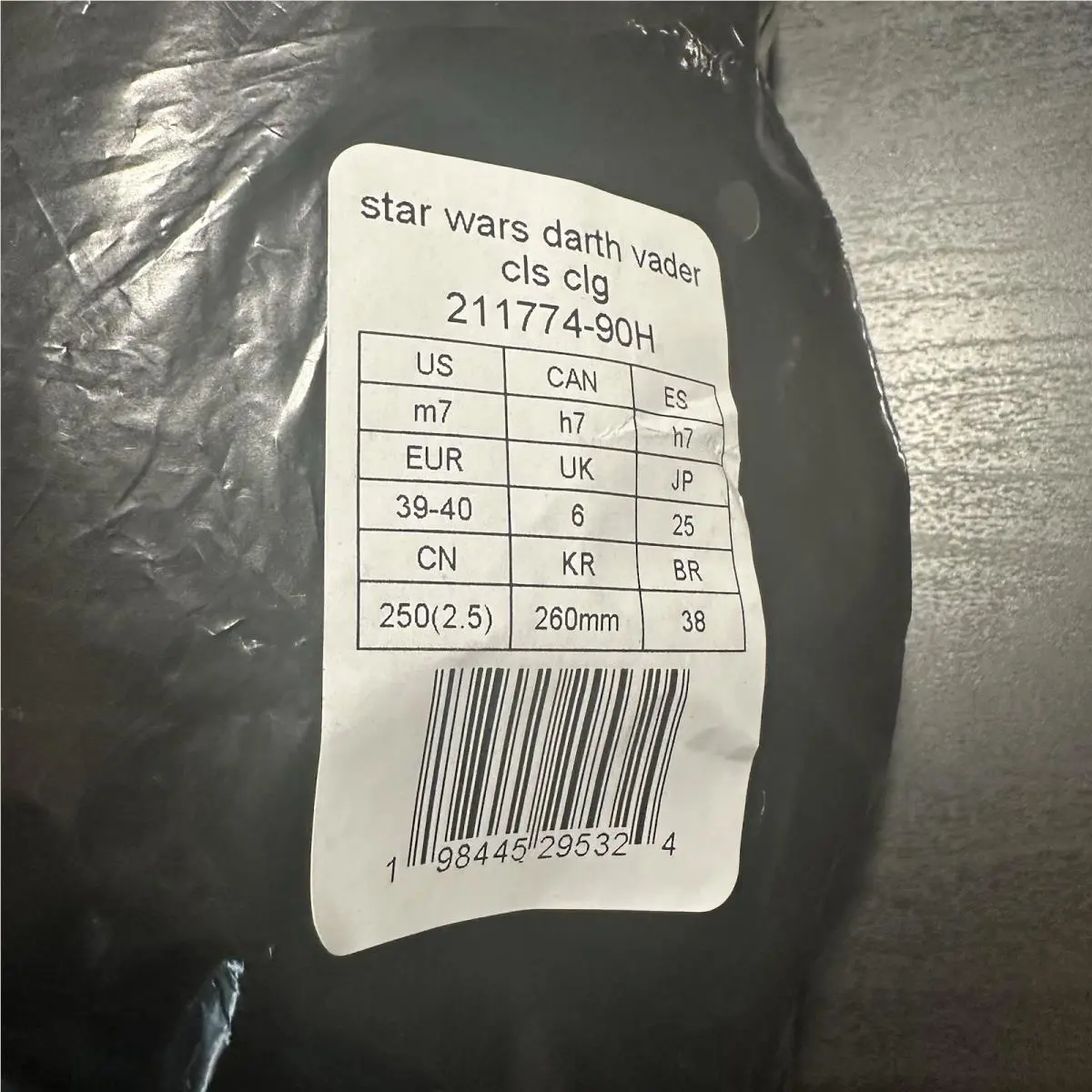 Crocs shoes - Star Wars - Star Wars - Black (UPC: 0198445295348) 7