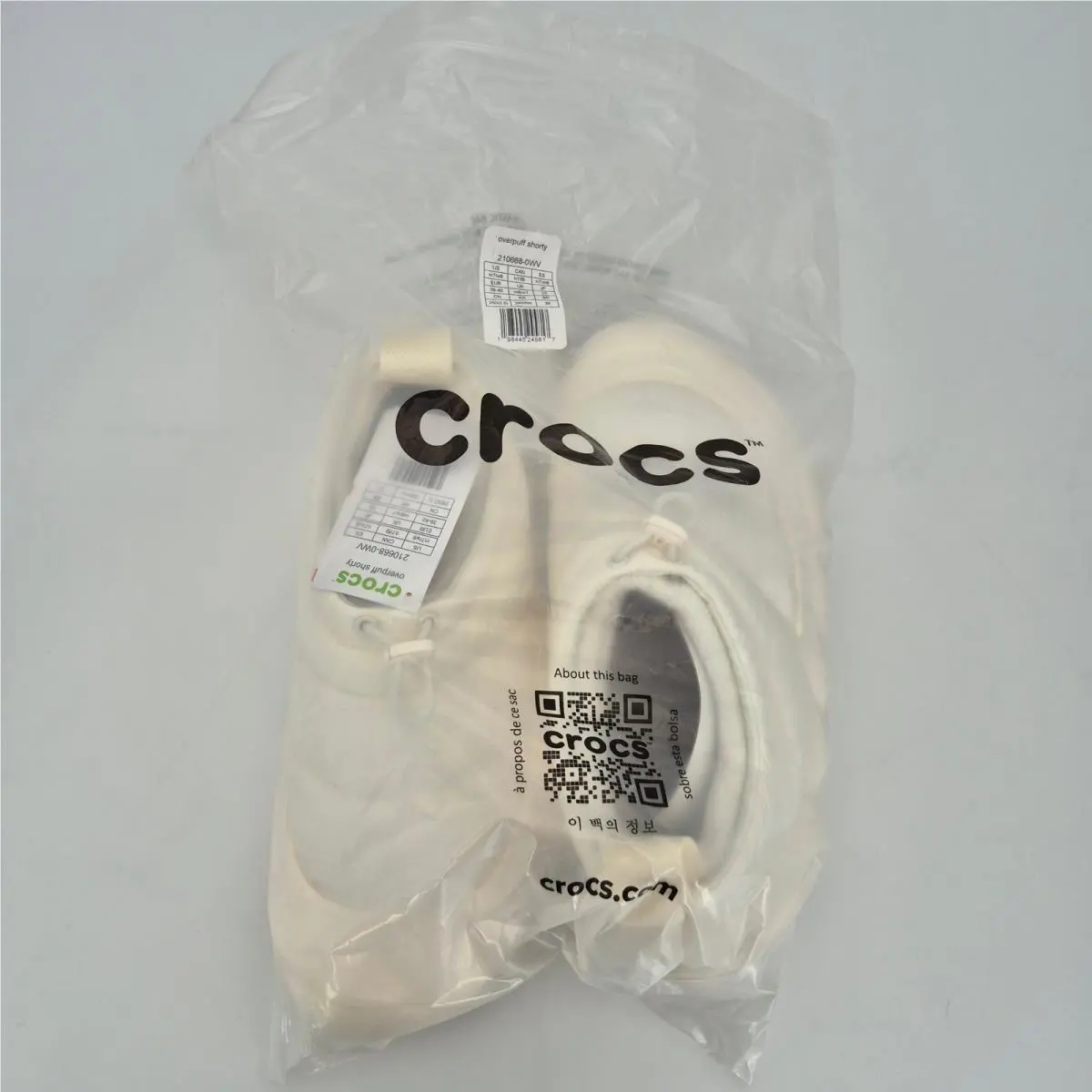 Crocs shoes - White (UPC: 198445245817) 1