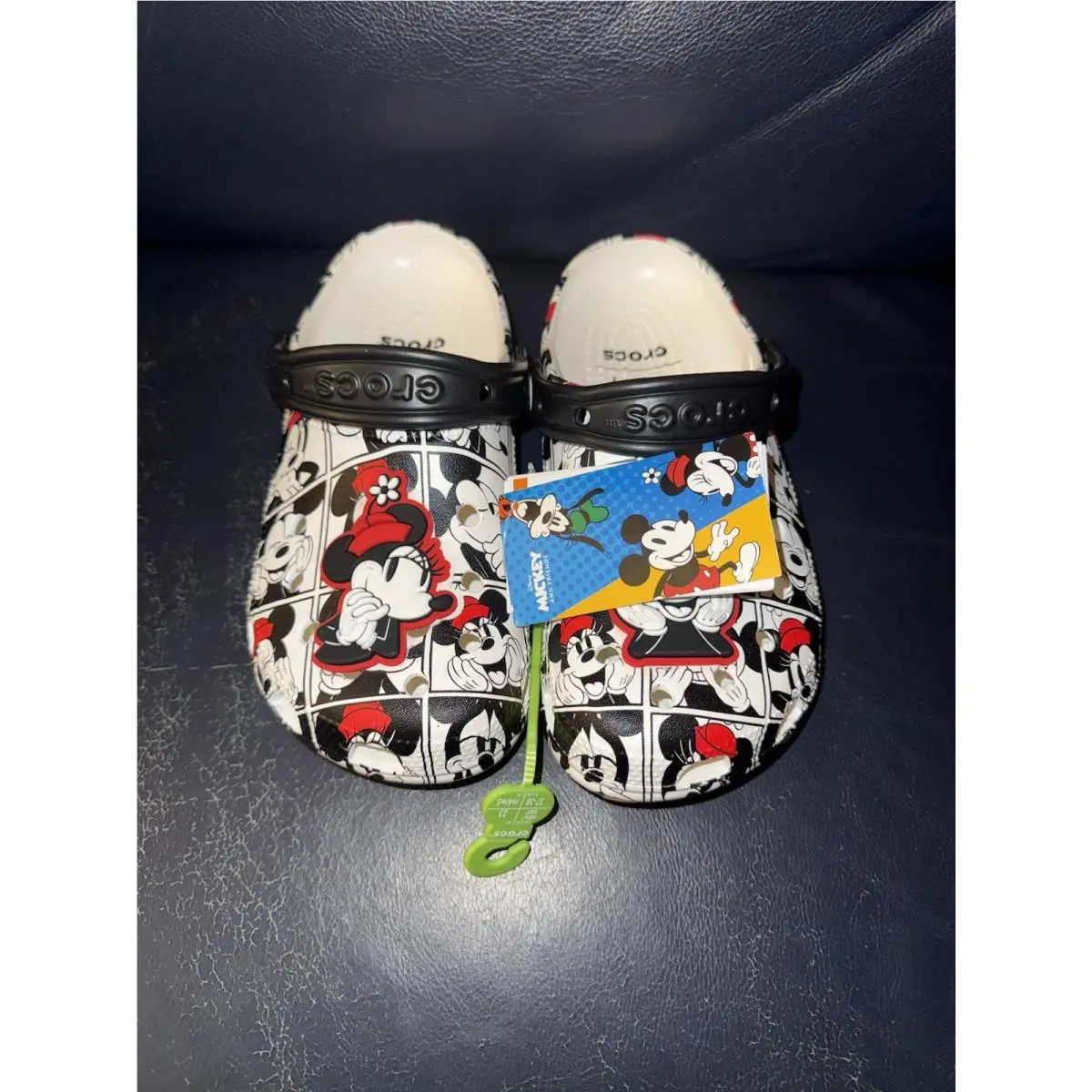Crocs Mickey and Minnie Classic Clog Women’s Size 7 Mouse Sandals Disney