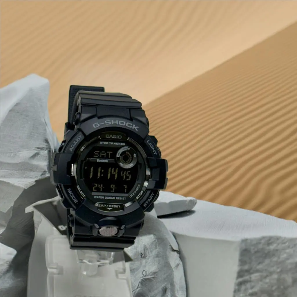 G-shock GBD800 G-squad Bluetooth Fitness Step Tracker Watch Black by Casio