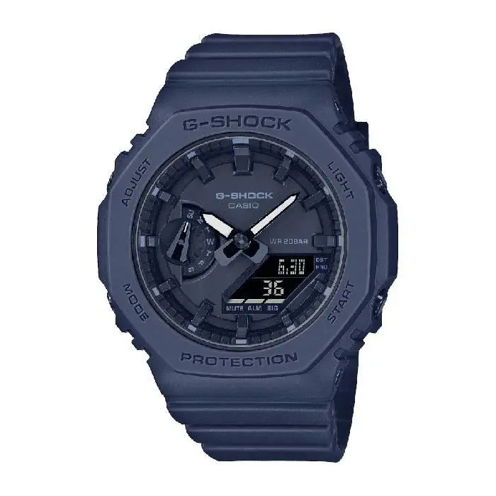 Casio GMA-S2100BA-2A1 Women`s Analog-digital Watch Blue Resin Band