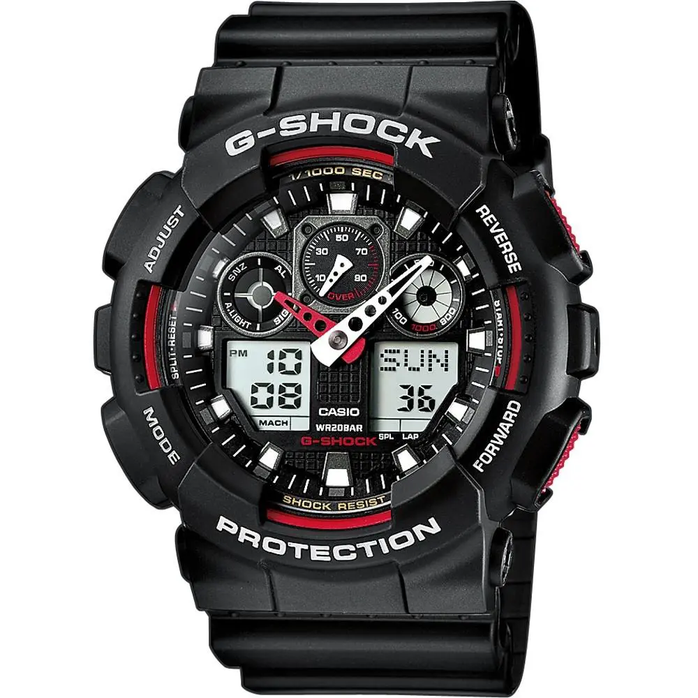 G-shock Classic Style GA-100-1A4ER Ana-digi Watch by Casio