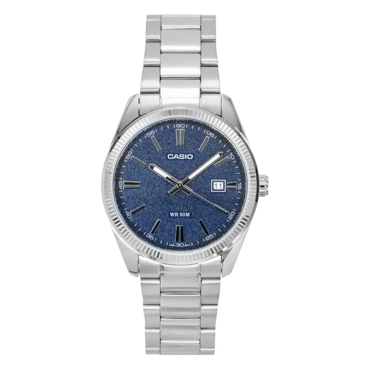 Standard Analog Blue Dial Quartz Casual MTP-1302DA-2A1V Men`s Watch by Casio