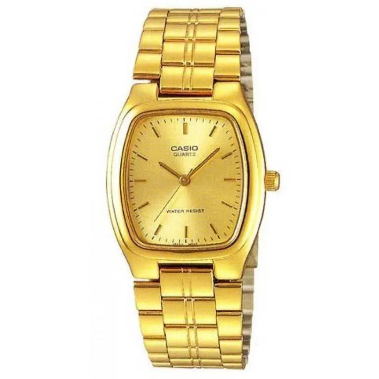 Casio LTP-1169N-9A Women`s Elegant Quartz Watch Gold Dial Stainless Steel