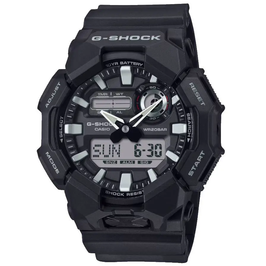 G-shock Analog/digital Black Bio-based Resin Watch GA-010-1A / GA010-1A by Casio