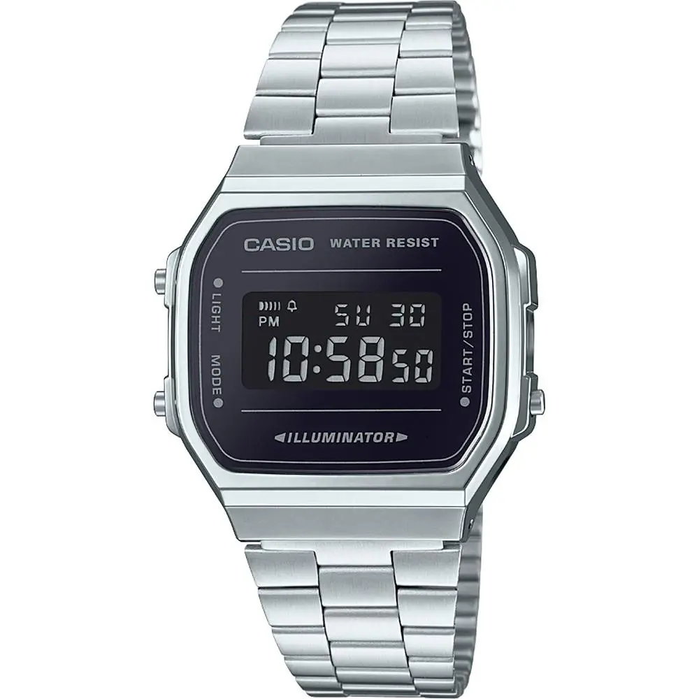 Casio A168WEM-1 Digital Watch - Retro Style
