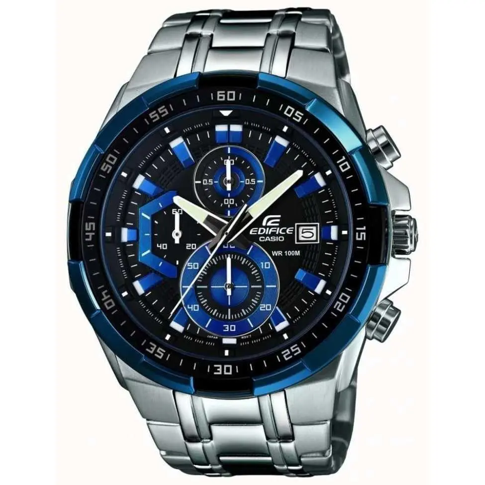 Casio EFR-539D-1A2VU Edifice Chronograph Mens Watch 49mm 10ATM