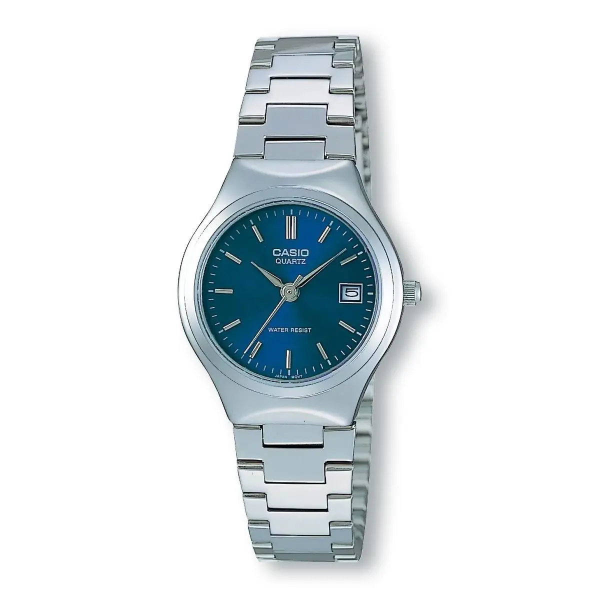 Casio Classic LTP1170A-2A Easy to Use Stainless Steel Watch Blue Dial