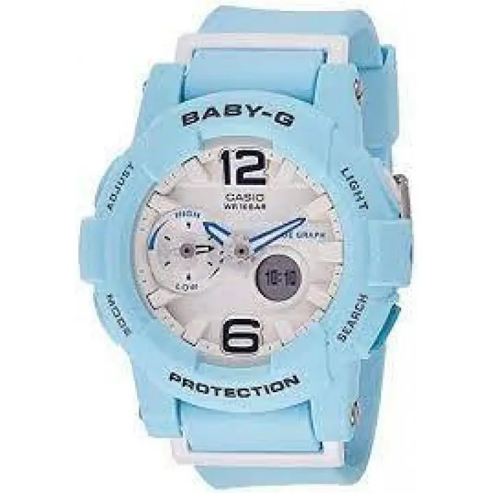 Casio Analog-digital Watch Casual Baby-g Blue Ladies BGA-180BE-2B