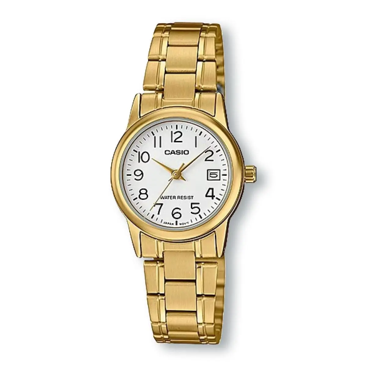 Casio LTPV002G-7B2 Standard Easy to Use Analog Gold Watch