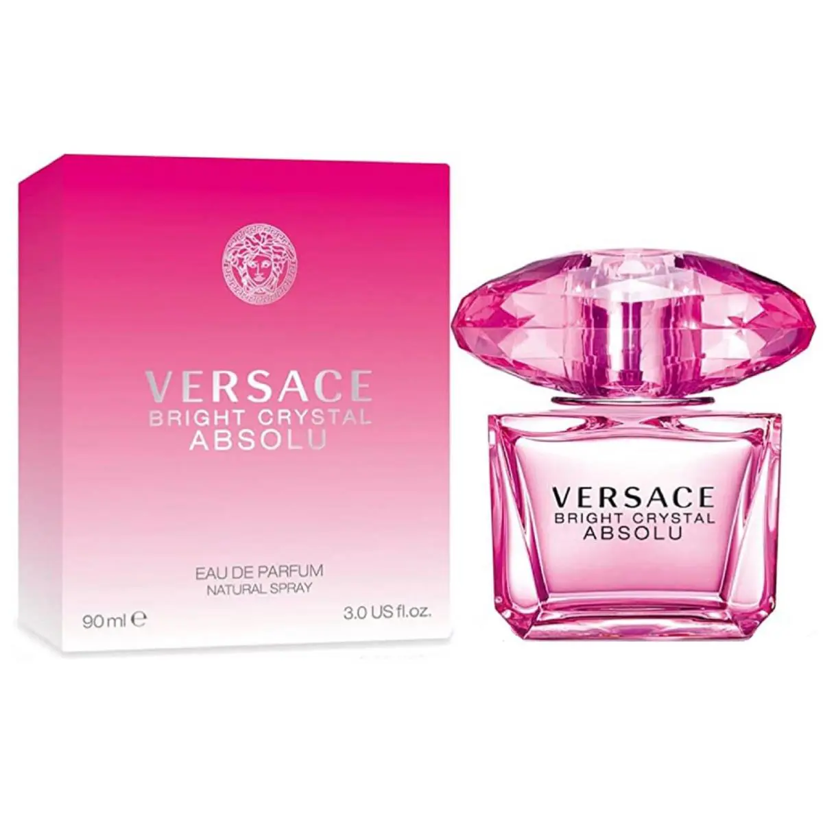 Versace Bright Crystal Absolu For Women Perfume 3.0 oz 90 ml Edp Spray