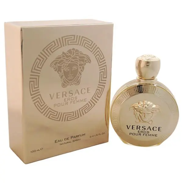 Eros Pour Femme Versace 3.4 oz / 100 ml Eau de Parfum Women Perfume Spray