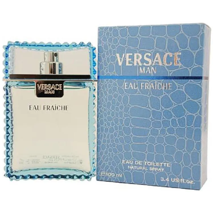 Versace Man Eau Fraiche Cologne Eau de Toilette 3.4 oz 100 ml Spray