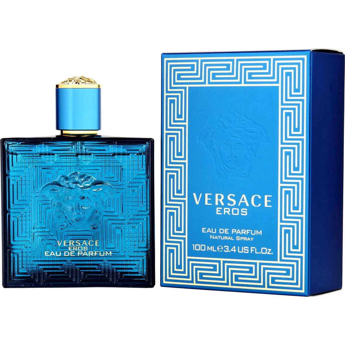 Versace Eros Edp Spray For Men 3.4 oz / 100 ml