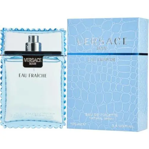 Versace Eau Fraiche 3.4oz Men`s Eau de Toilette