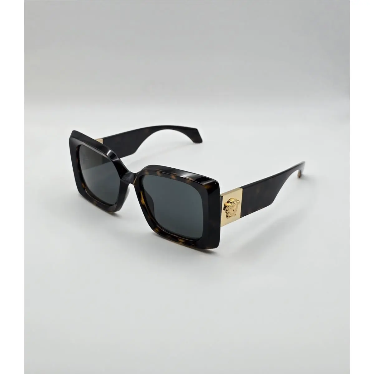 Versace VE4467U 108/87 Havana/dark Grey 54-18-140 Sunglasses