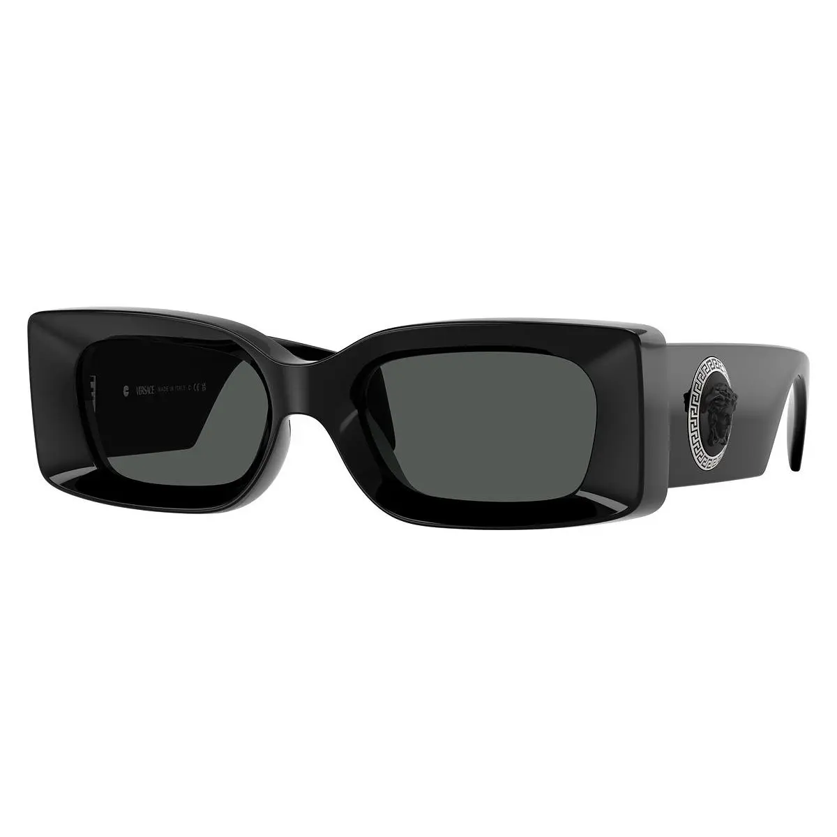 Versace Unisex Sunglasses 0VE4474U GB1/87 52mm Black - Dark Grey Lens