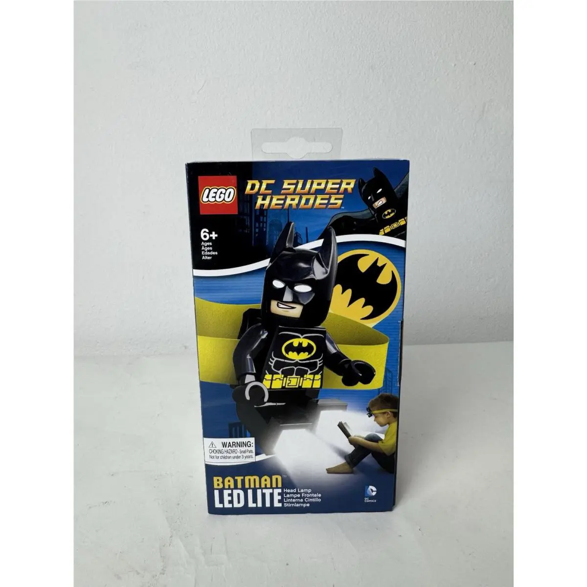 Lego DC Super Heroes Batman Led Head Lamp 2013 Rare Hard To Find