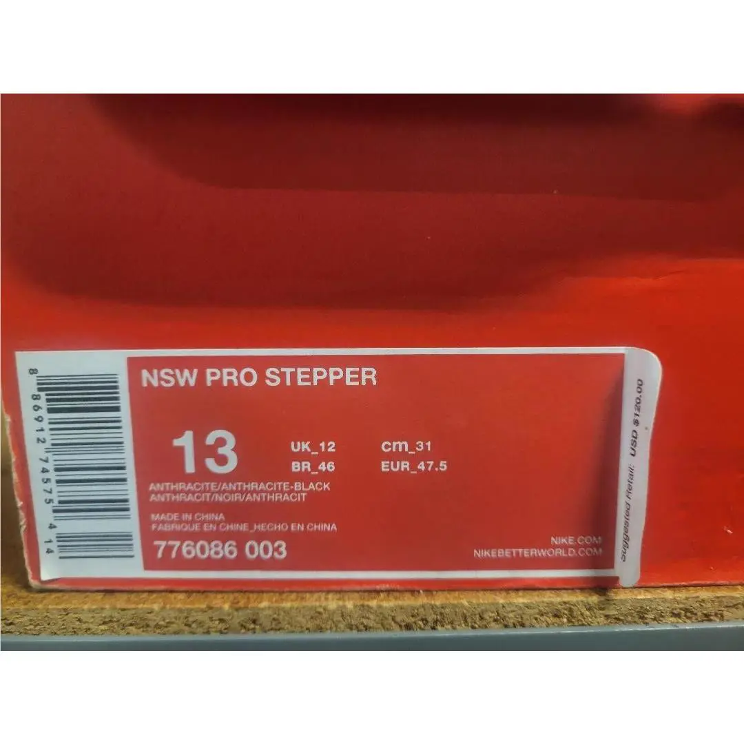Nike shoes - Nike NSW Pro Stepper - NSW Pro Stepper - 776086 003 - Anthracite Black 4