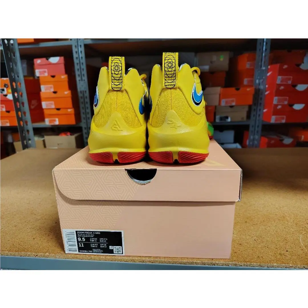 Nike shoes - Nike Zoom Freak 3 NRG - DC9364 700 - Yellow Zest Black White 2