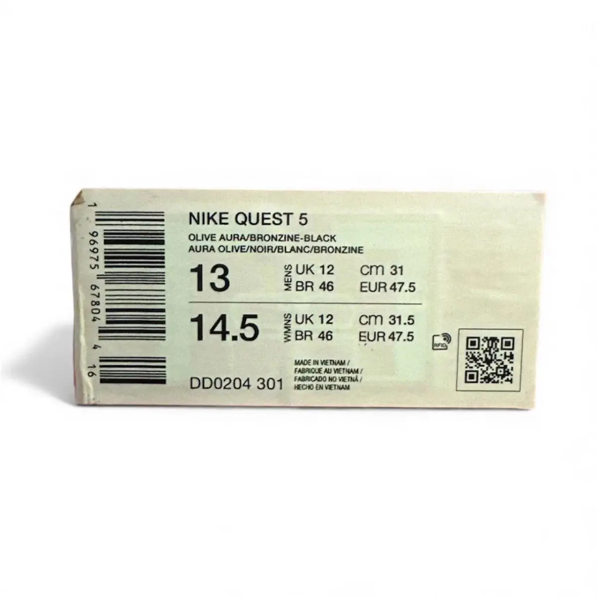 Nike shoes - Nike Quest 5 - Quest - Olive Aura 5