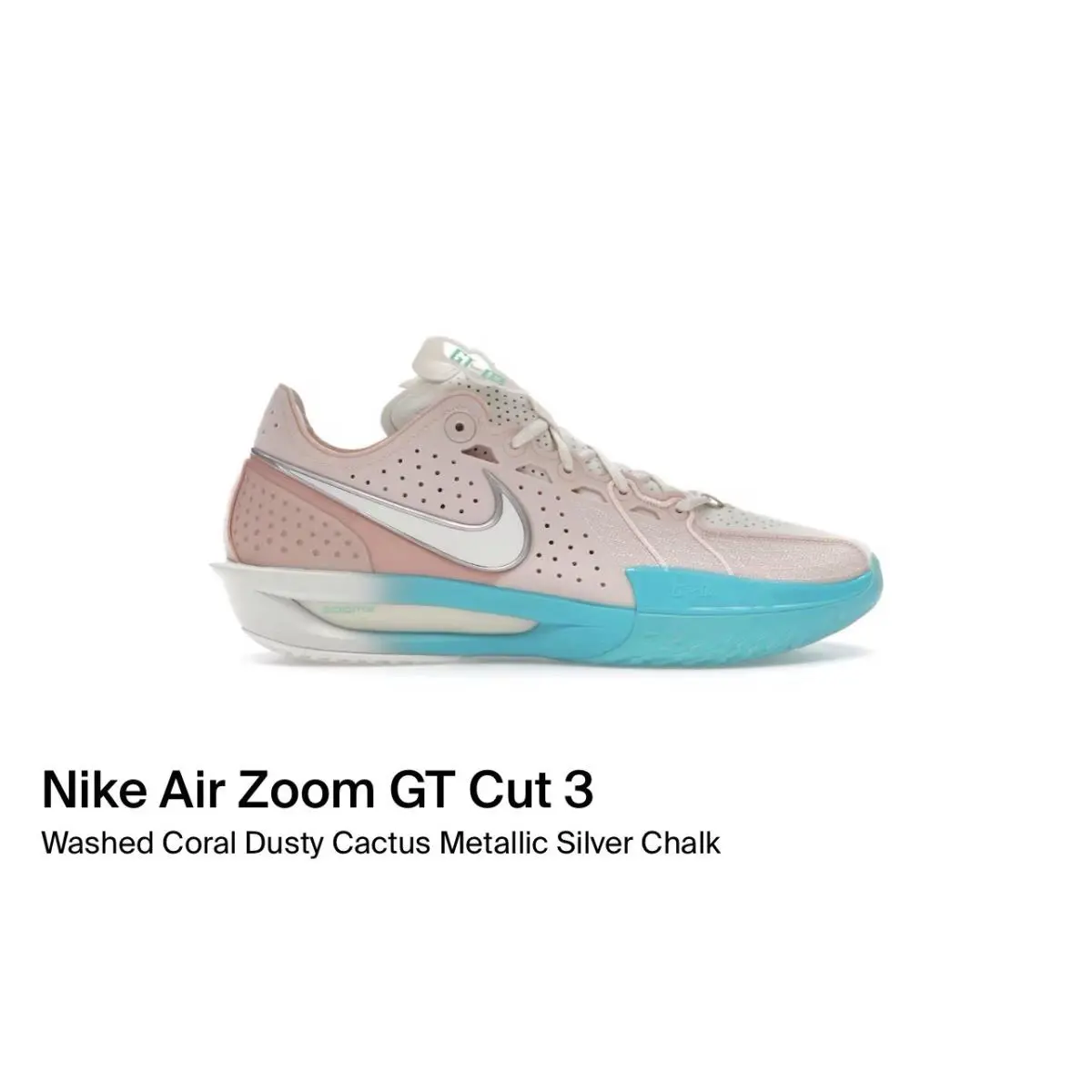 Nike shoes - Nike Air Zoom GT Cut 3 - DV2913-601 - Pink 11