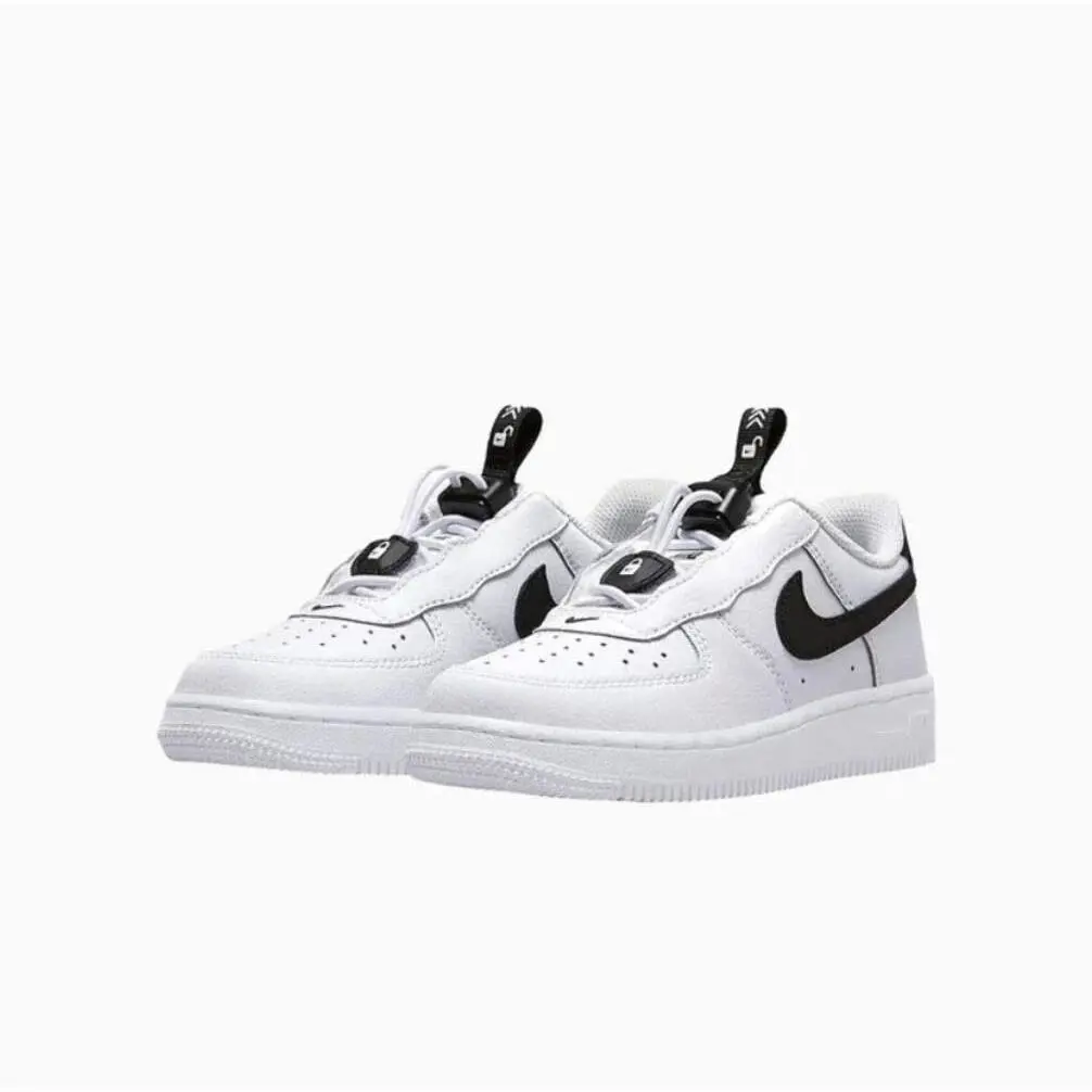 Nike shoes - FORCE 1 TOGGLE - FORCE TOGGLE - CU5287-104 - WHITE/BLACK 7