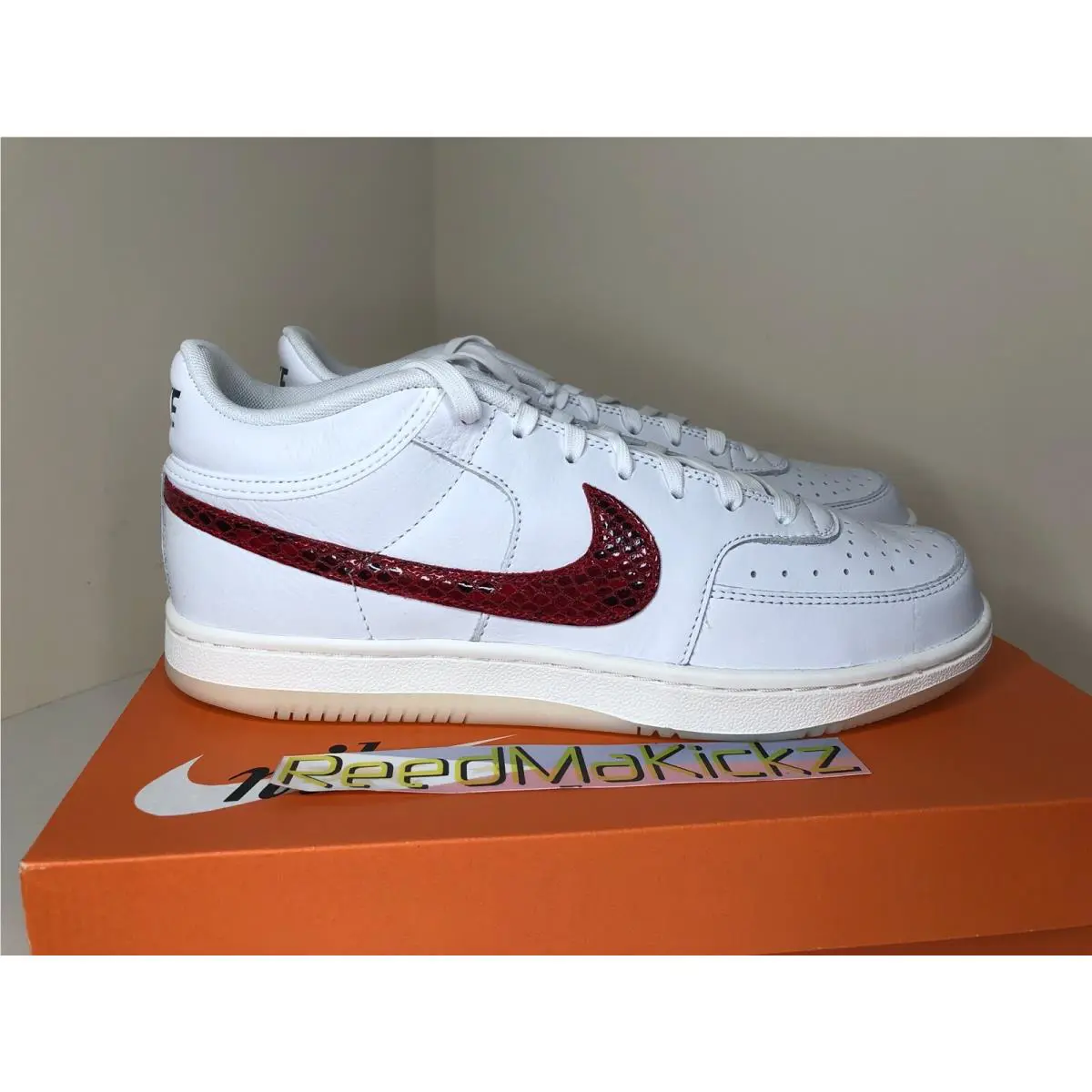Nike shoes - Nike Sky Force 3/4 - Sky Force - CW7074 100 - White / Red / Blue 1
