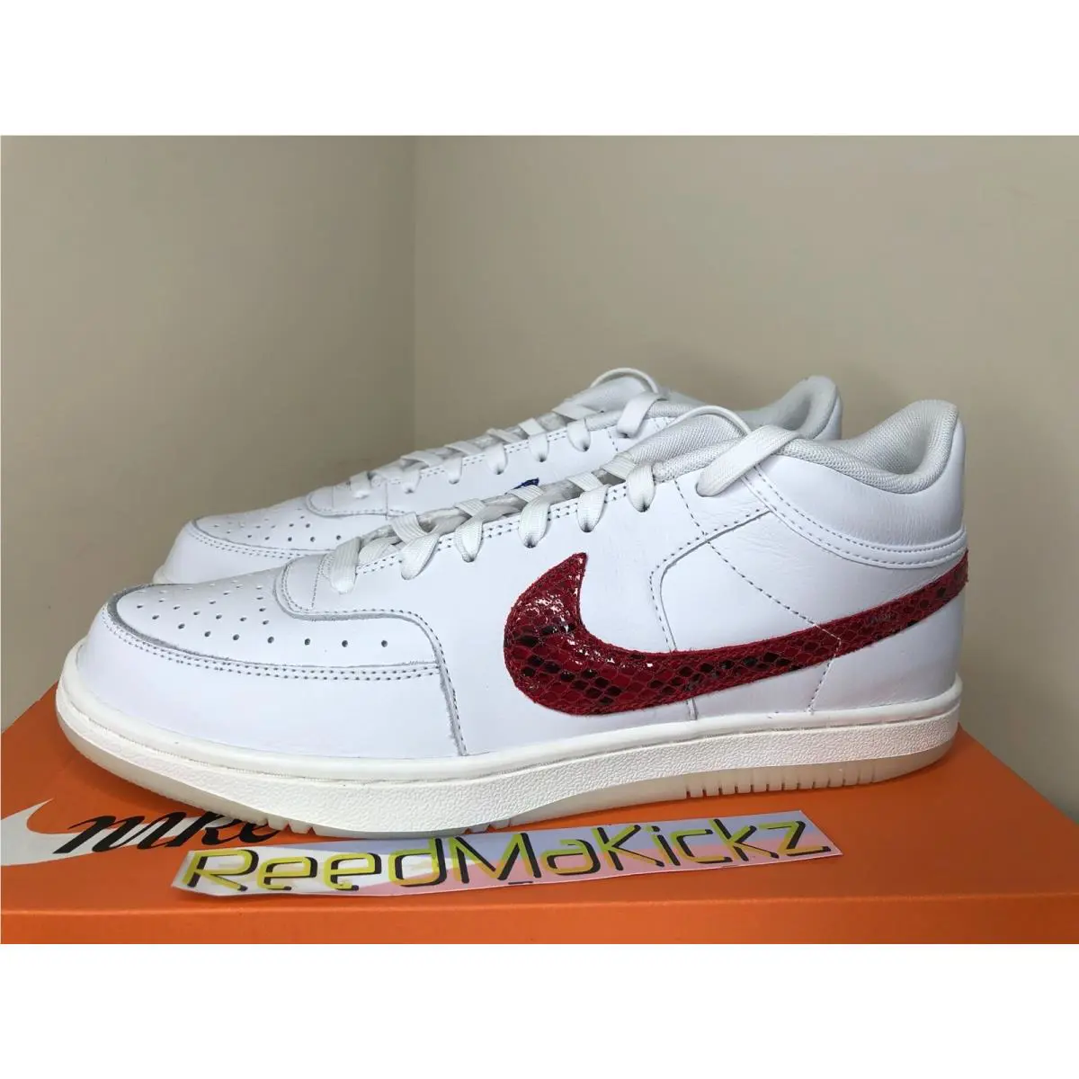Nike shoes - Nike Sky Force 3/4 - Sky Force - CW7074 100 - White / Red / Blue 6