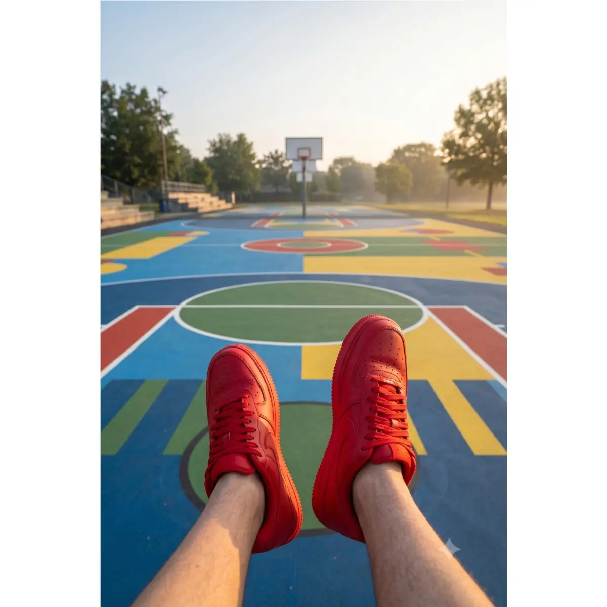 Nike shoes - Nike Air Force 1 - Air Force - CW6999-600 - Red 10