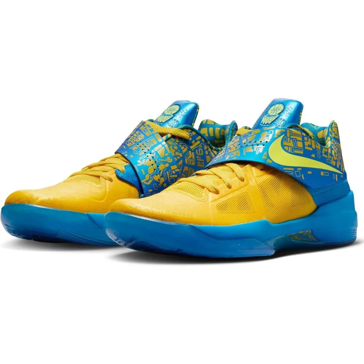 Nike shoes - Nike Zoom KD - Zoom - FZ3540-400 - Photo Blue/Lemon Twist 4