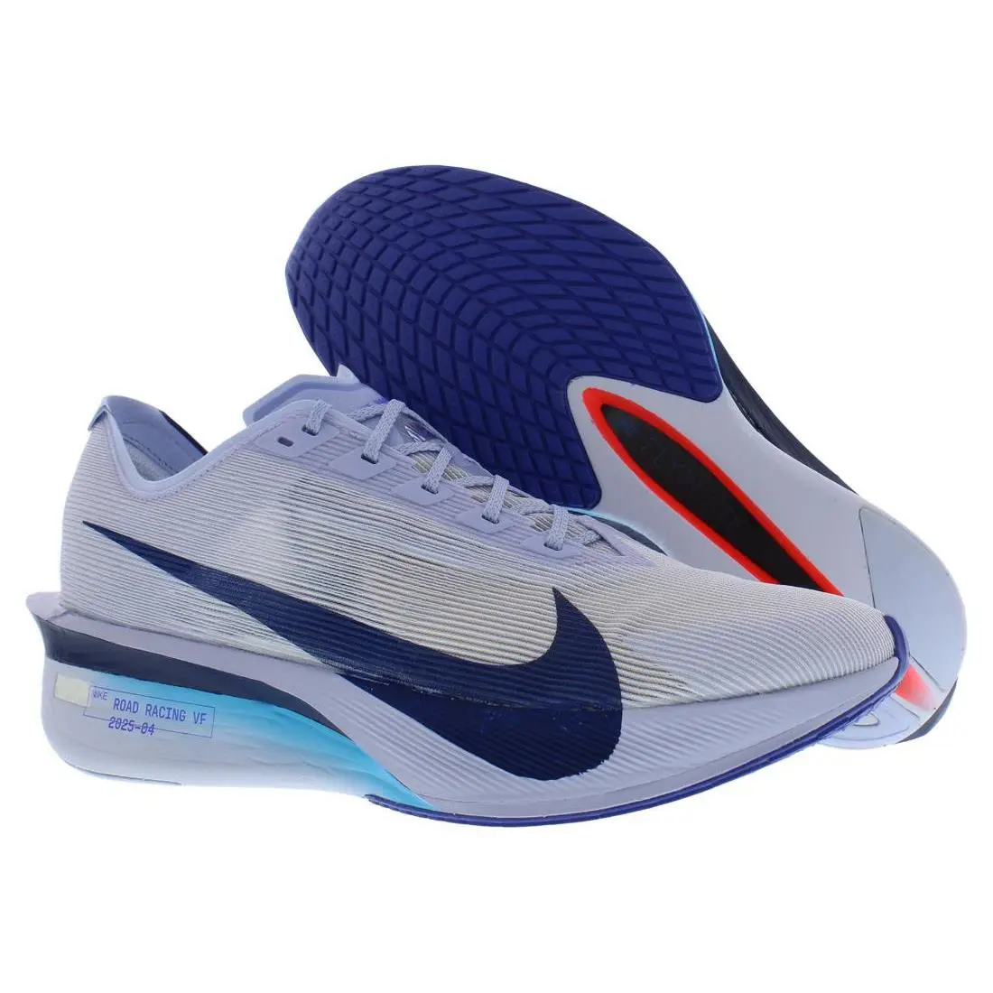 Nike Zoomx Vaporfly Next 4 Unisex Shoes - Ghost/Blue Void/Persian Violet, Main: Purple