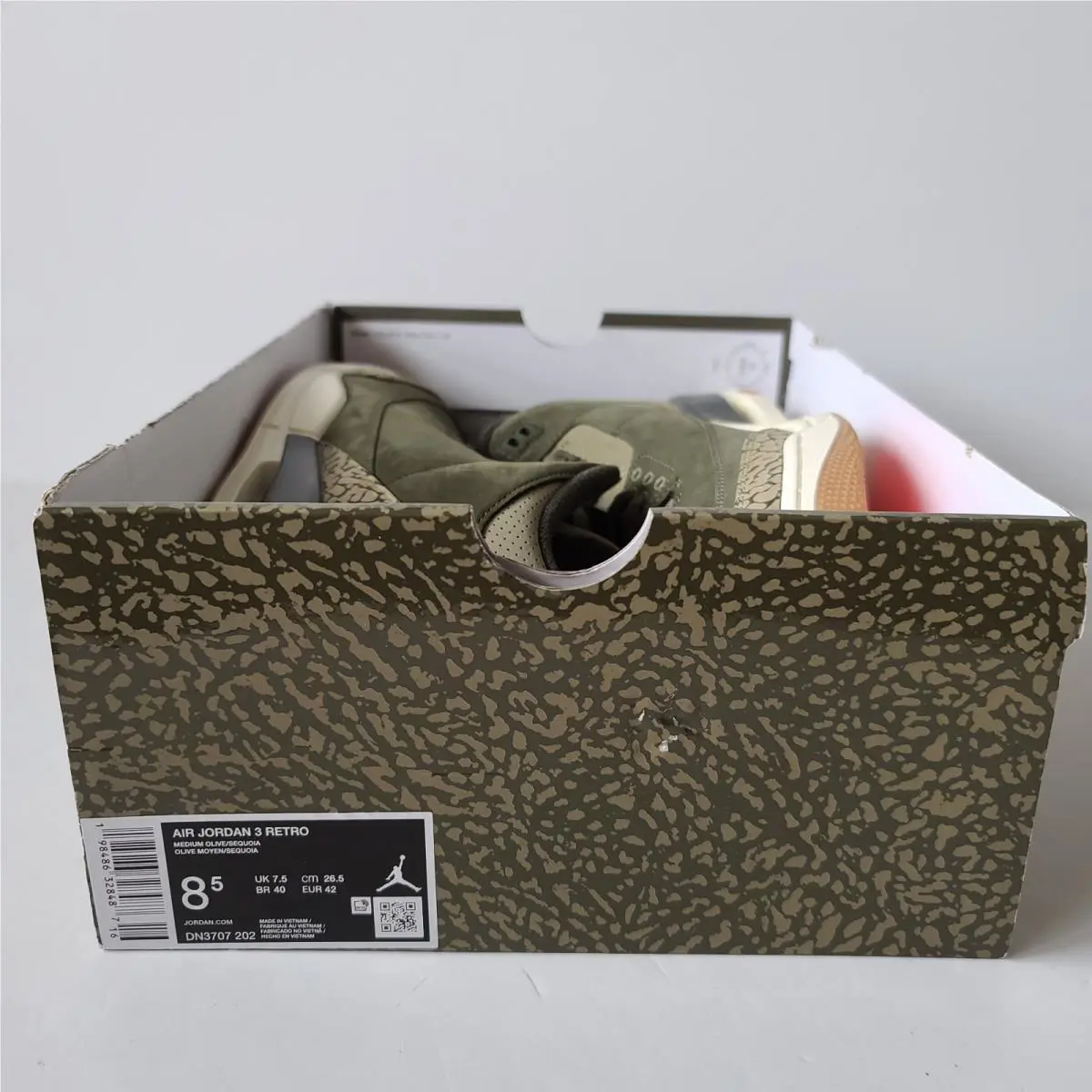 Nike shoes - Air Jordan 3 - Air - DN3707-202 - Green 5