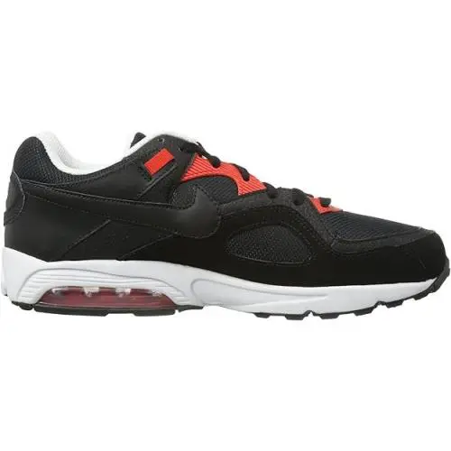 Nike The Mens Air Max Go Strong Essential Shoe Black/light Crimson/white/black - Black