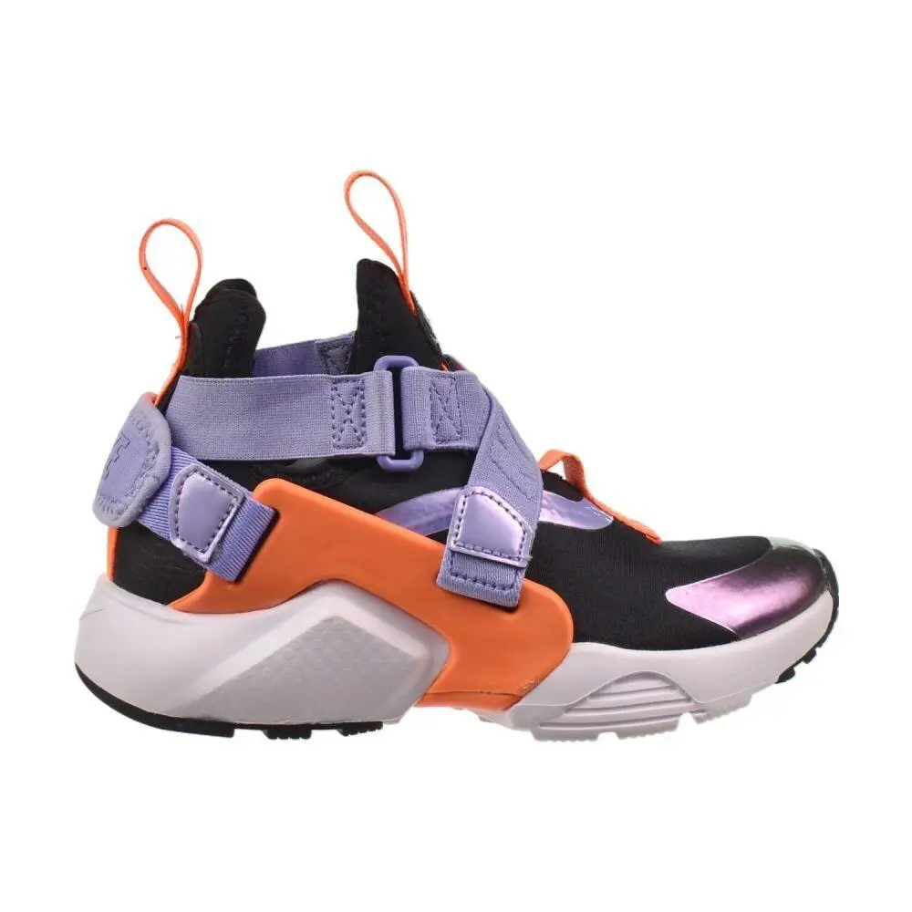 Nike Huarache City PS Little Kids` Shoes Black/twilight Pulse AJ6663-004 - Black/Twilight Pulse