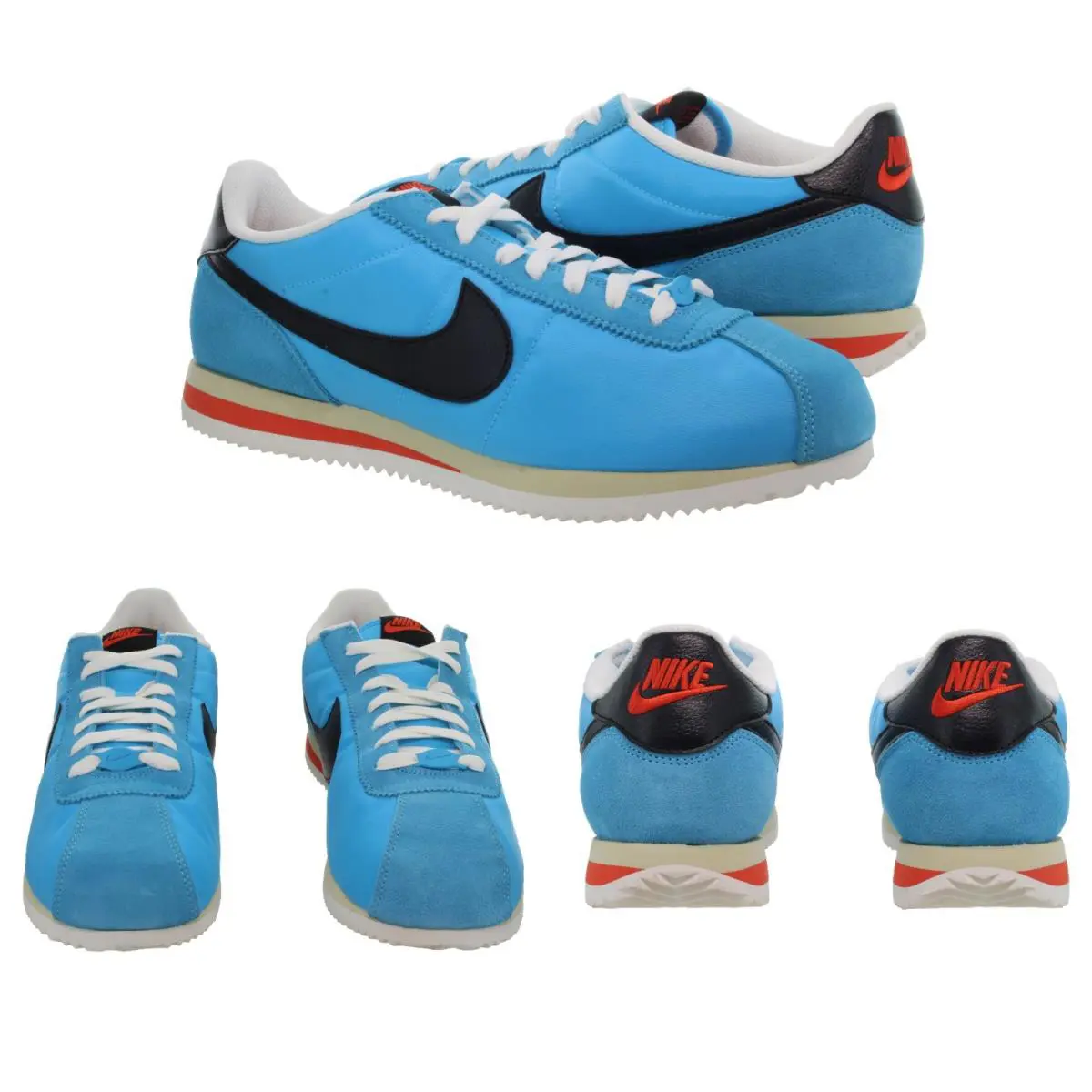 Nike shoes - Nike Cortez Textile - Cortez Textile - HF0263 401 - Baltic Blue, Black, Team Gold, Picante Red 1