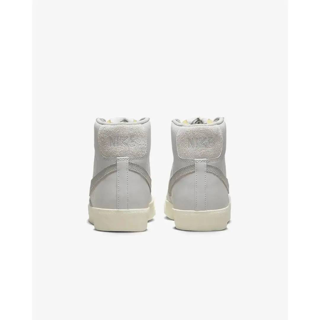 Nike shoes - Nike Blazer Mid - Blazer Mid - DO9787-001 - Grey Fog/Grey Fog/Alpha Orange/Light Smoke Grey 3